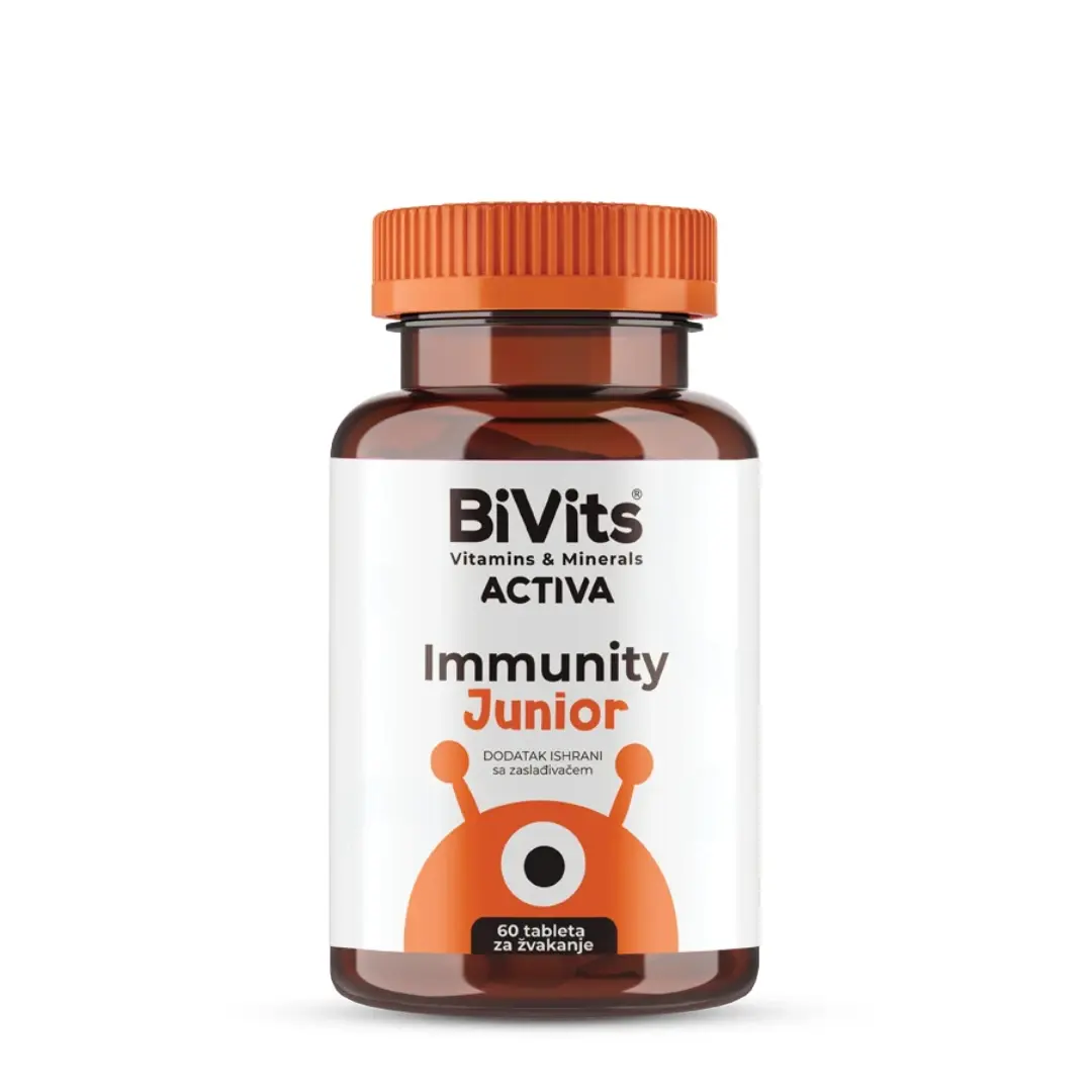 BIVITS Tableta za žvakanje Immunity Junior 60/1