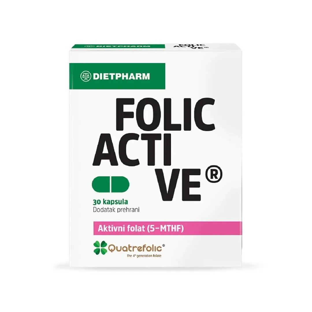DIETPHARM Folna kiselina Folic Active 30/1
