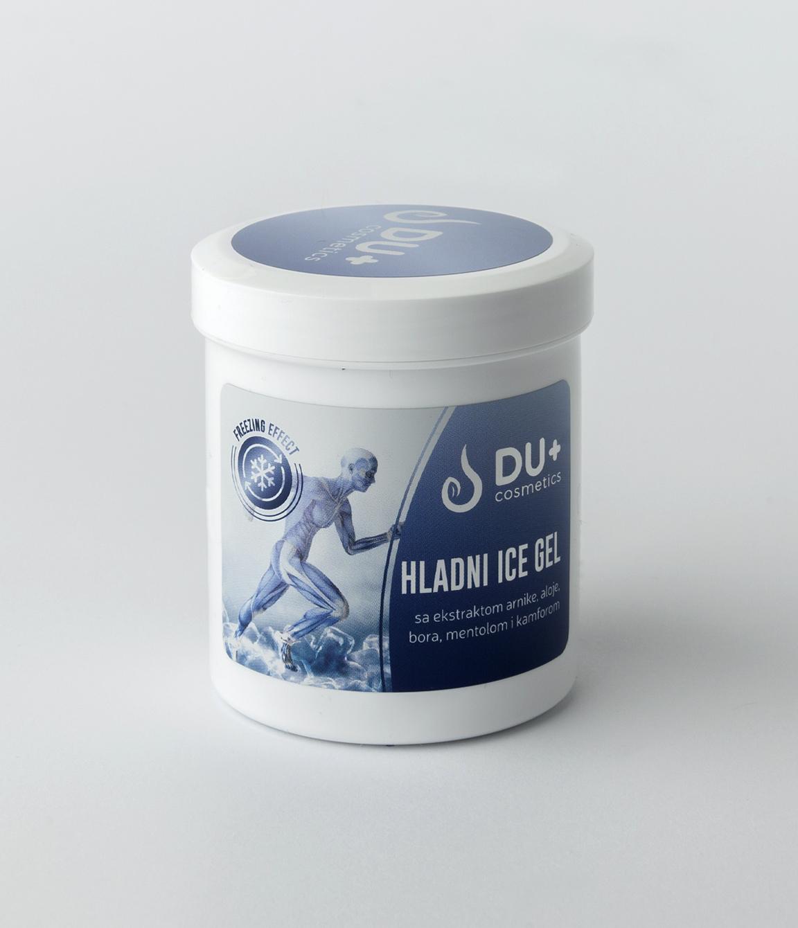 Du+ Cosmetics Hladni ICE gel, 100 ml