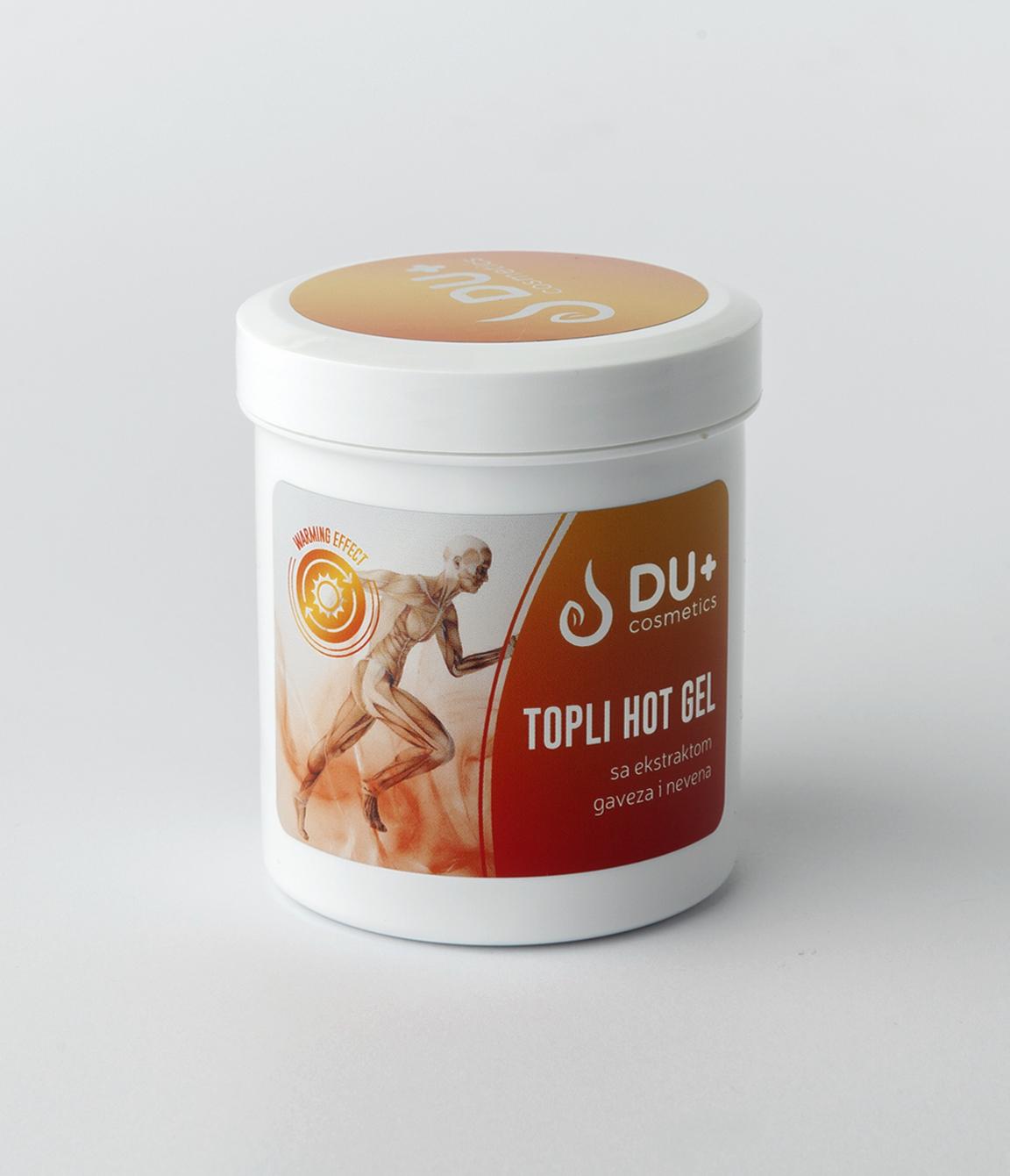 Du+ Cosmetics Topli HOT gel, 100ml