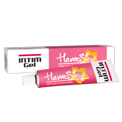 Selected image for Hemostop intim gel za hemoroide 20ml