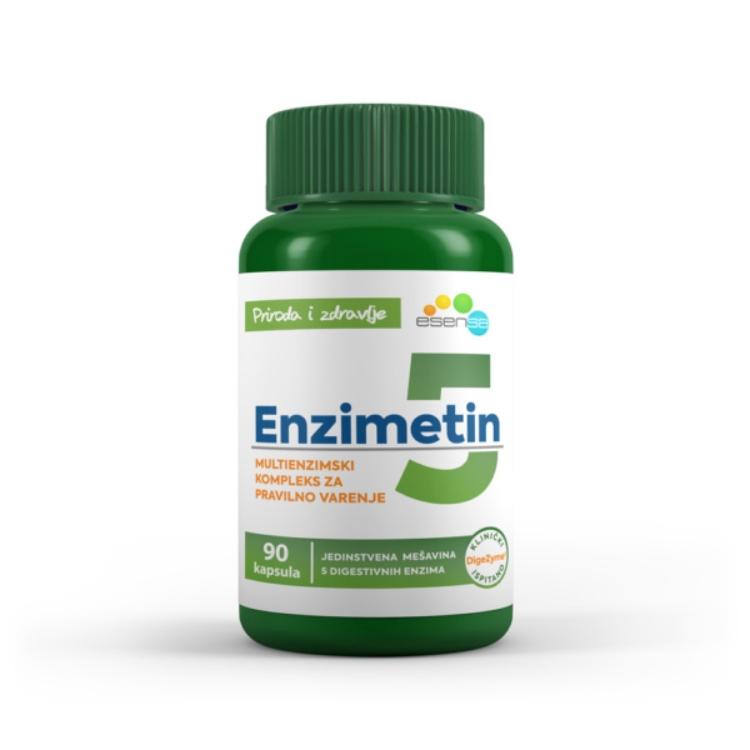 Selected image for Enzimetin 5 multienzimski kompleks za pravilno varenje 90 kapsula