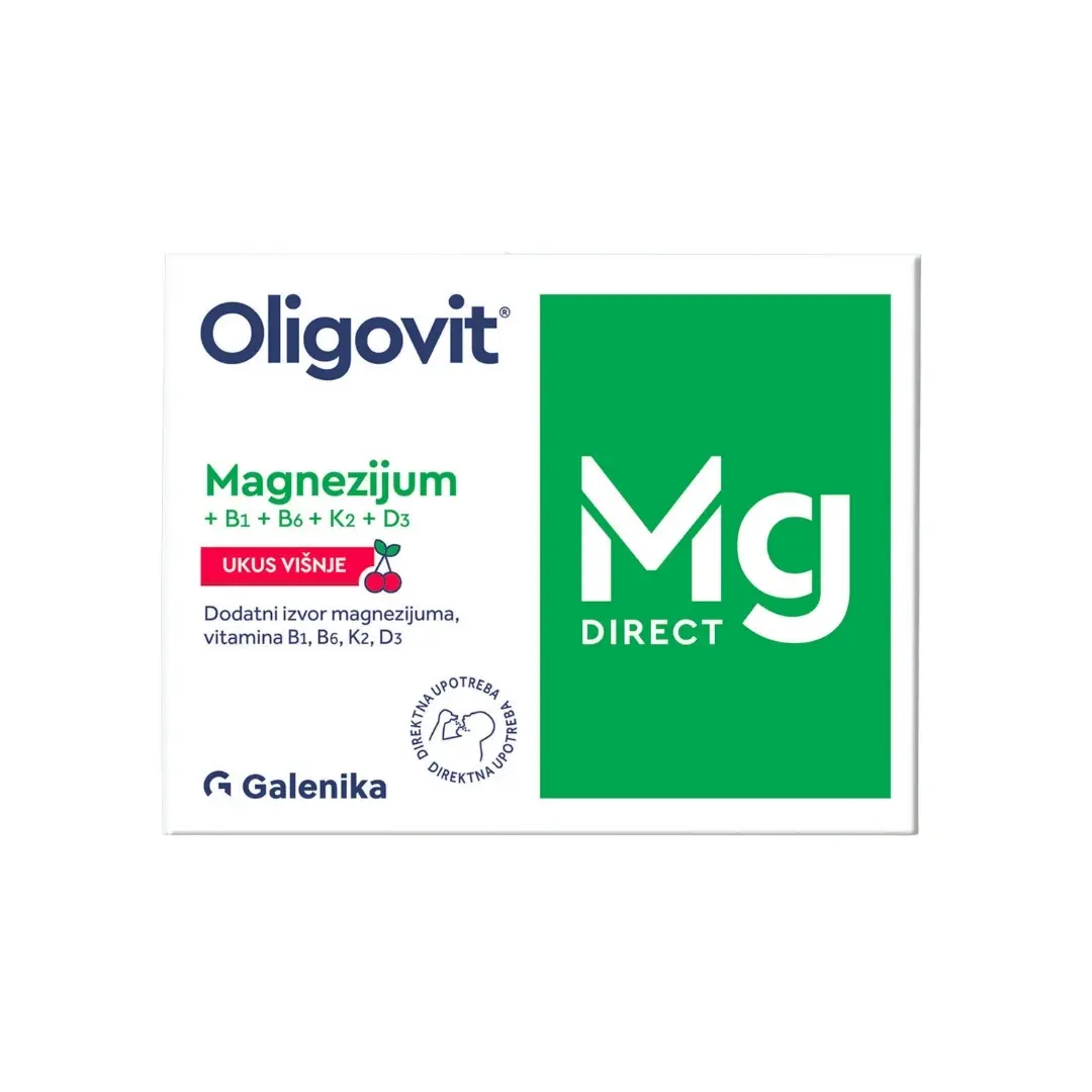 Selected image for GALENIKA Oligovit Magnezijum u kesici Direct 14/1