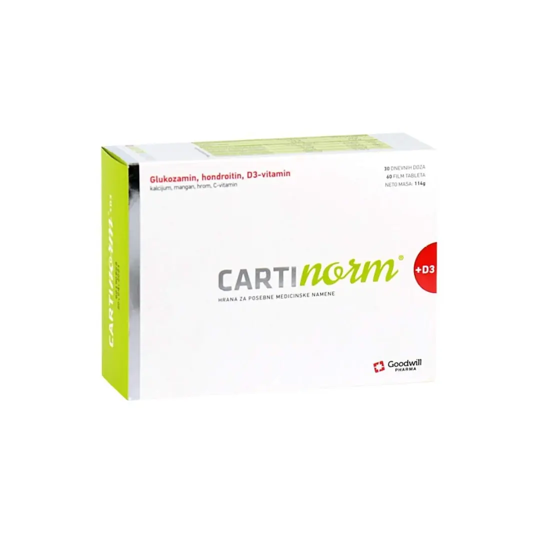 GOODWILL Tablete za kosti i zglobove Cartinorm+D3 60/1