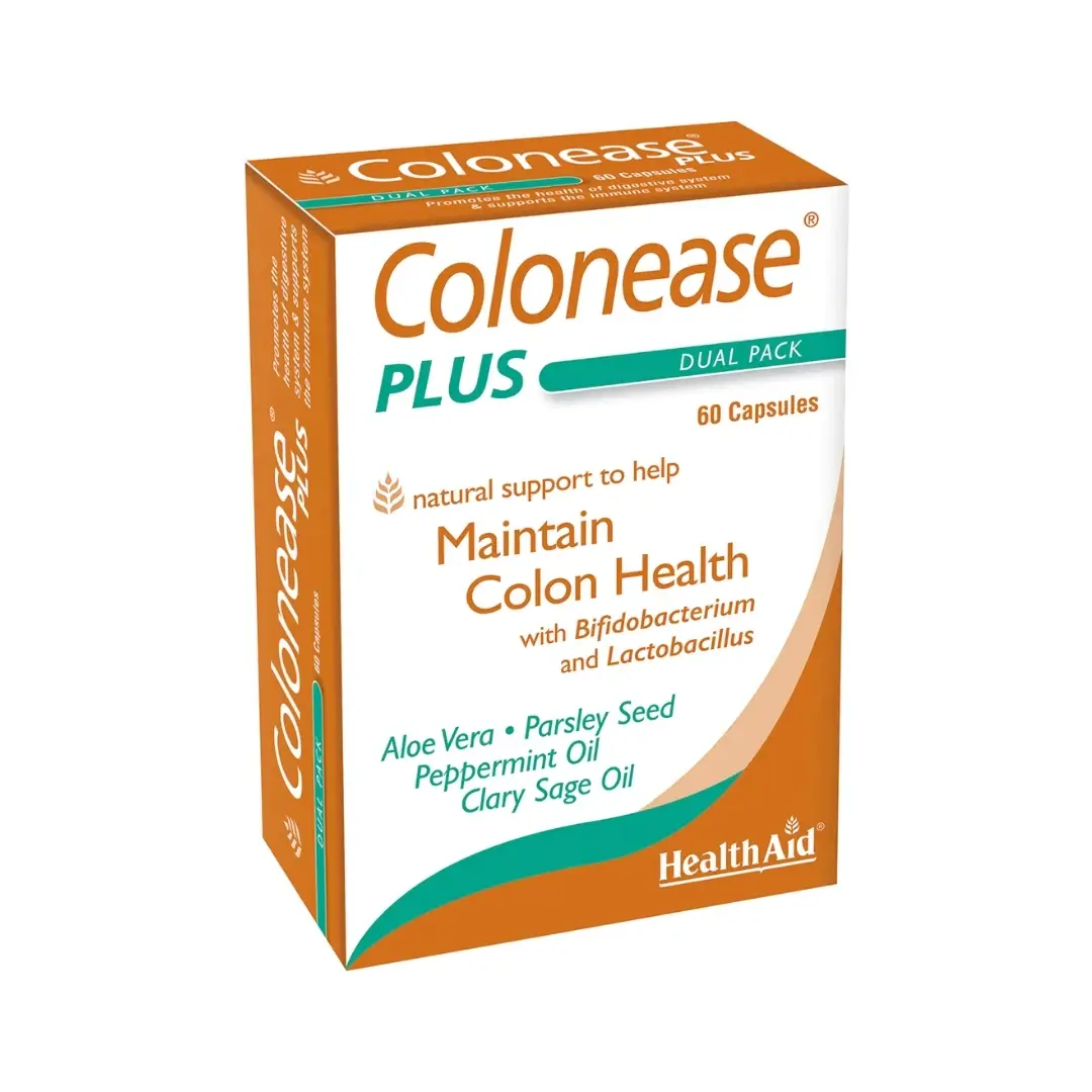 Selected image for HEALTH AID Kapsule Colonease Plus 60/1