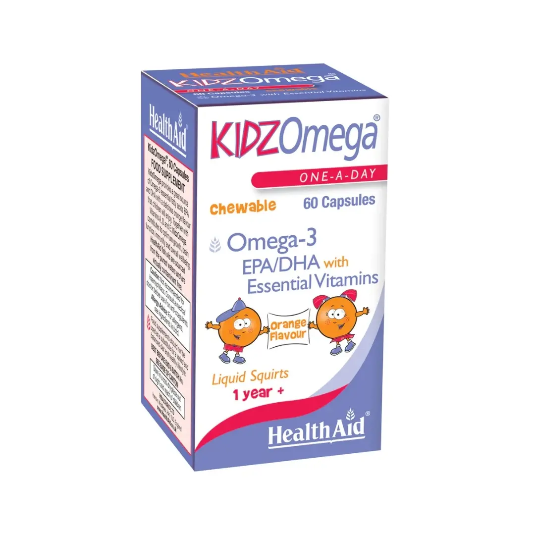 HEALTH AID Kapsule za žvakanje KIDZ Omega 60/1