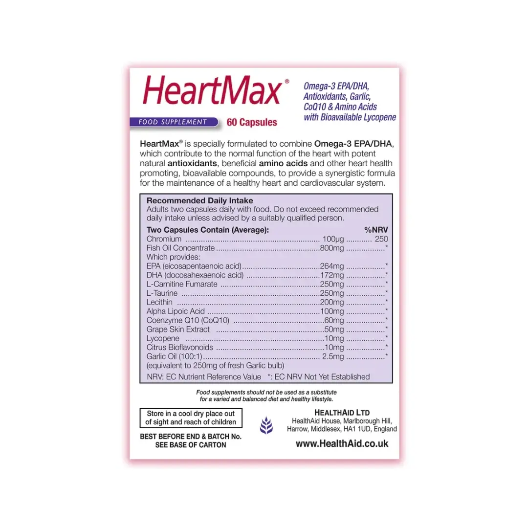 Selected image for HEALTHAID Heartmak 60 kapsula