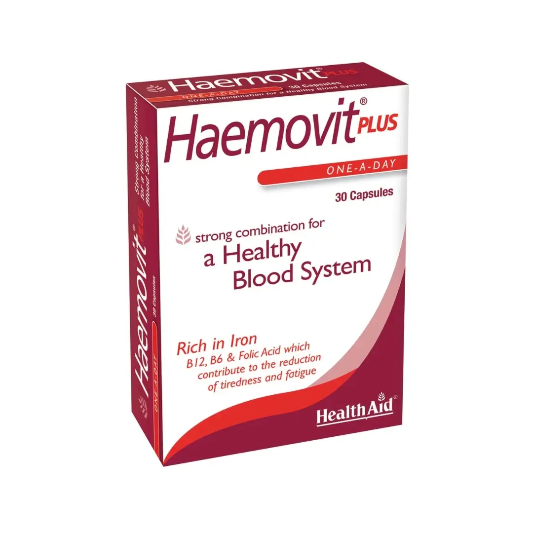 HEALTHHAID Haemovit plus 30 kapsula