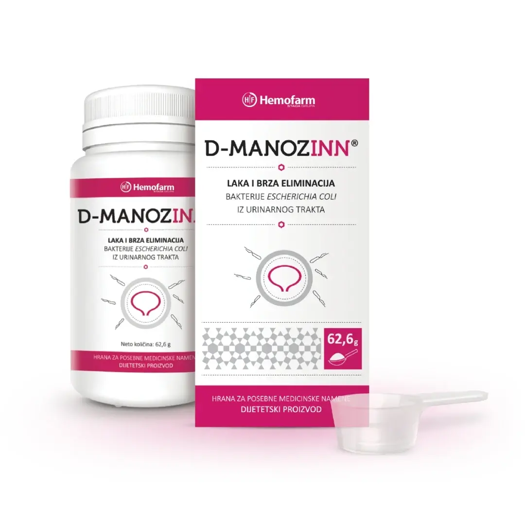 HEMOFARM D-Manozinn prašak 62.6 g