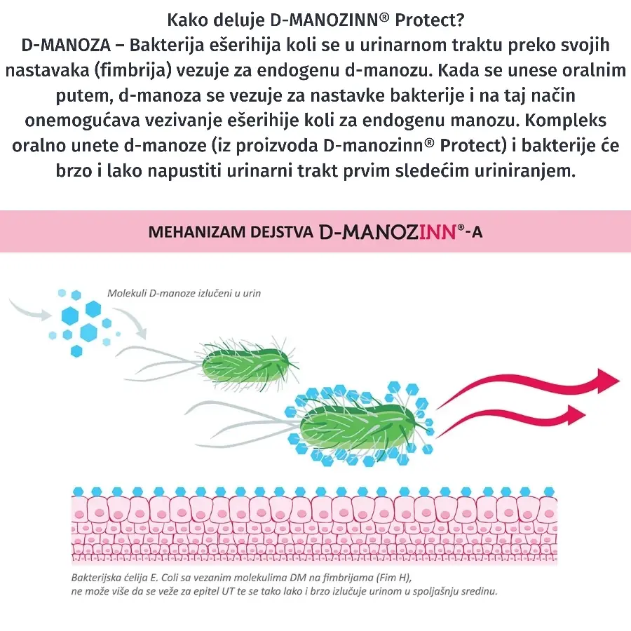 Selected image for HEMOFARM D-Manozinn Protect 2,5 g 10/1