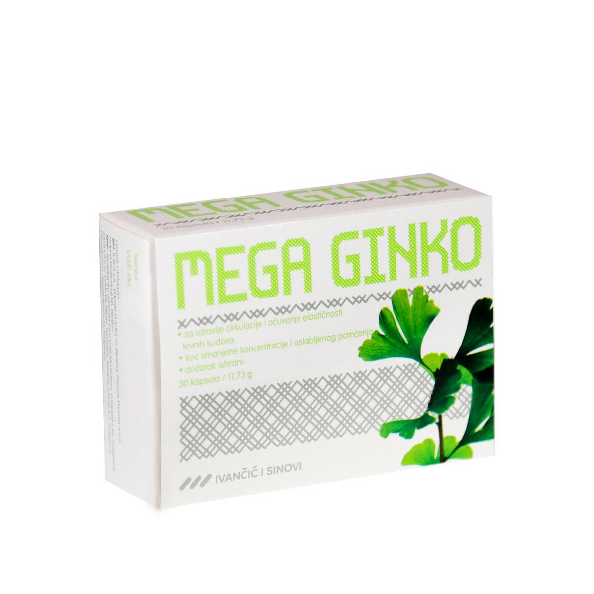 Selected image for HEMOFARM Mega Ginko 30/1