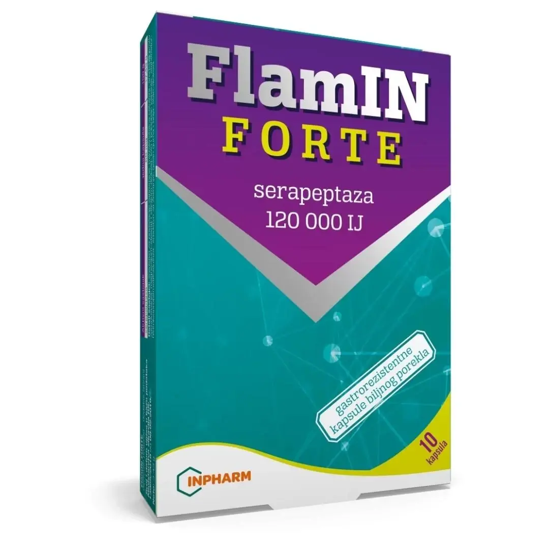 INPHARM FlamIN FORTE 120.000 IU 10 kapsula