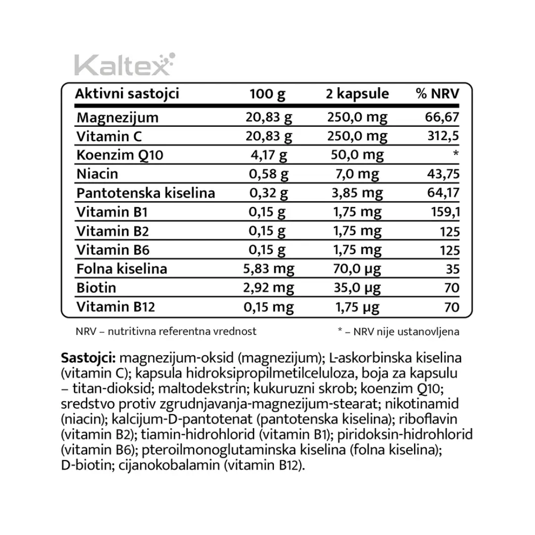 Selected image for KALTEX Kapsule za podizanje energije Ultra Energy 30/1
