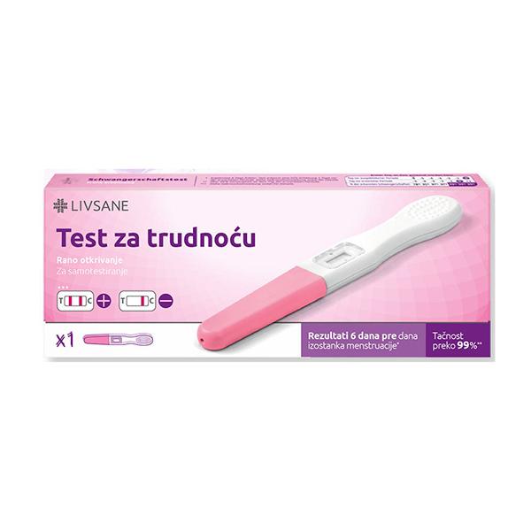 LIVSANE Test na trudnoću - brzi test