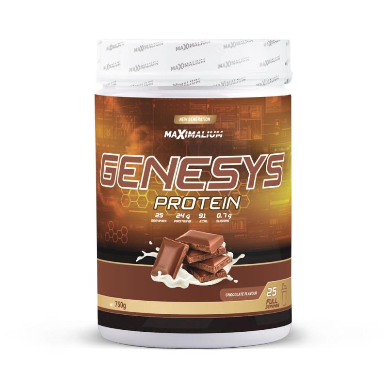 Maximalium Genesys Protein, Čokolada, 750g