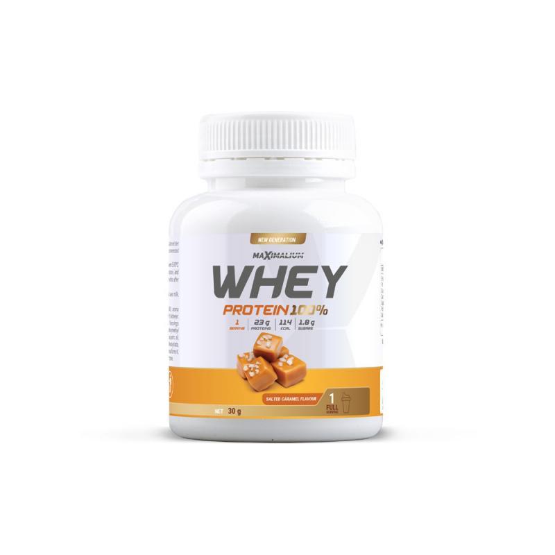 Maximalium Whey Protein, Slana karamela, 30 g