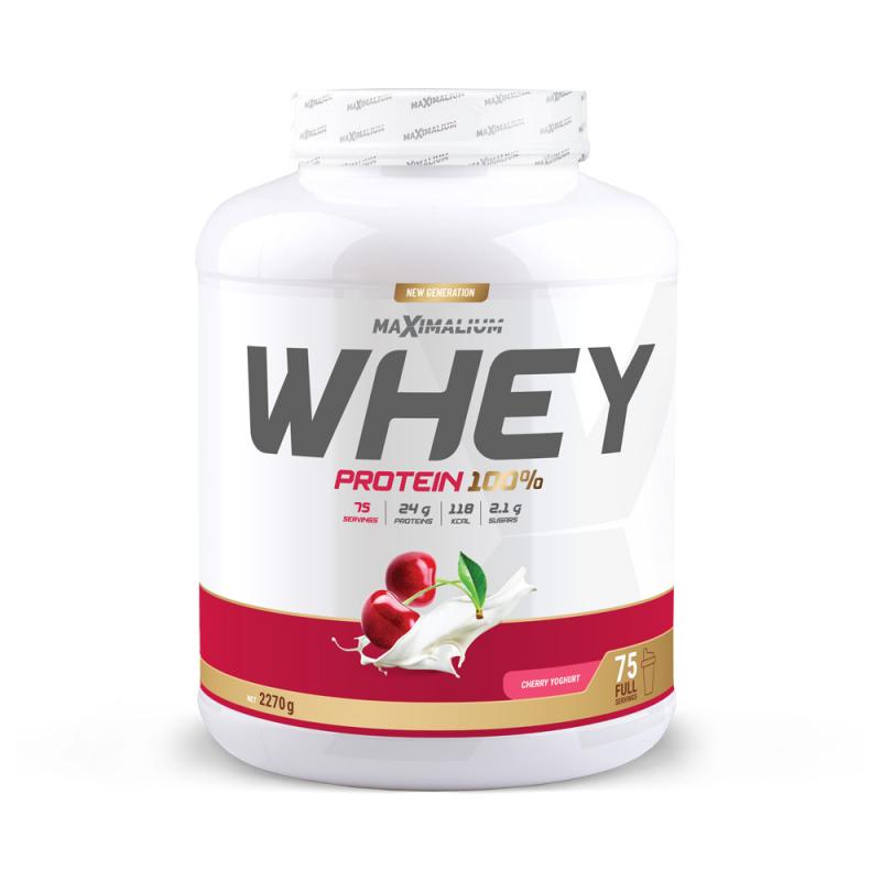 Maximalium Whey Protein, Višnja-jogurt, 2270 g