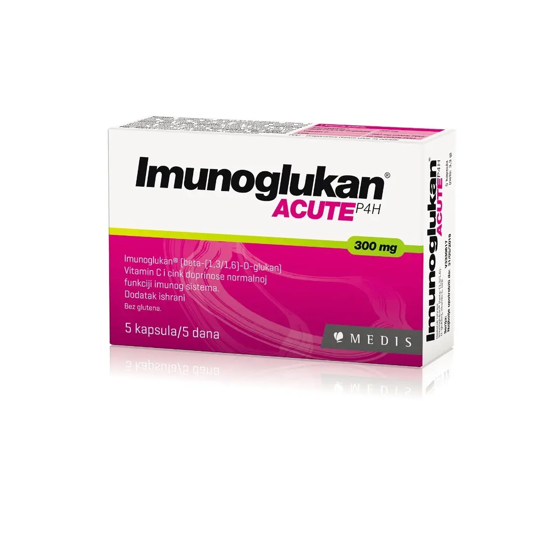 MEDIS Imunoglukan Acute 300 mg 5 kapsula
