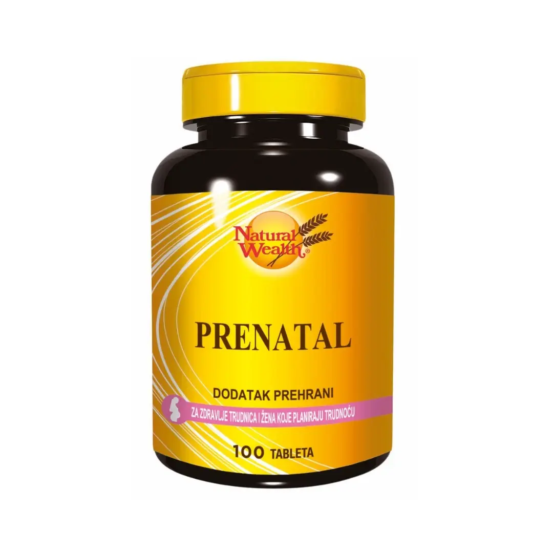 NATURAL WEALTH Tablete Prenatal 100/1