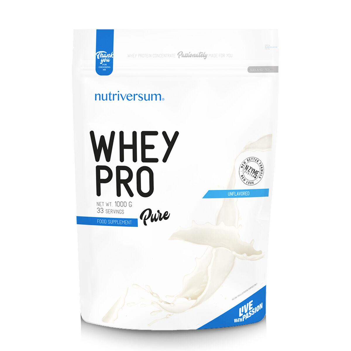 NUTRIVERSUM Whey Pro protein neutral 1kg