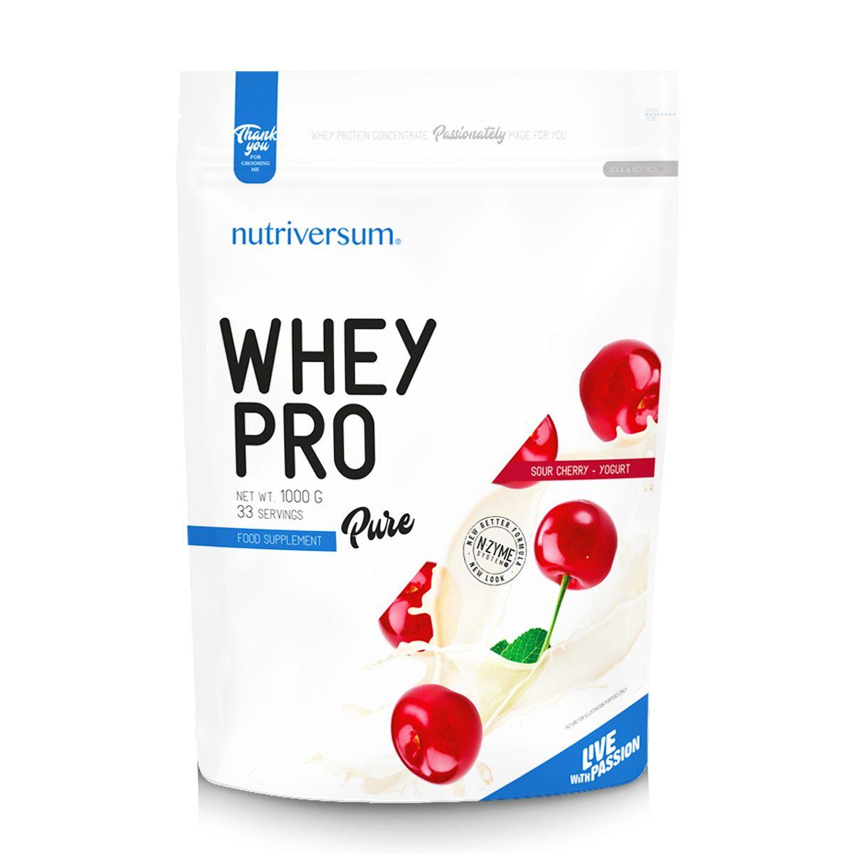 NUTRIVERSUM Whey Pro protein višnja-jogurt 1kg