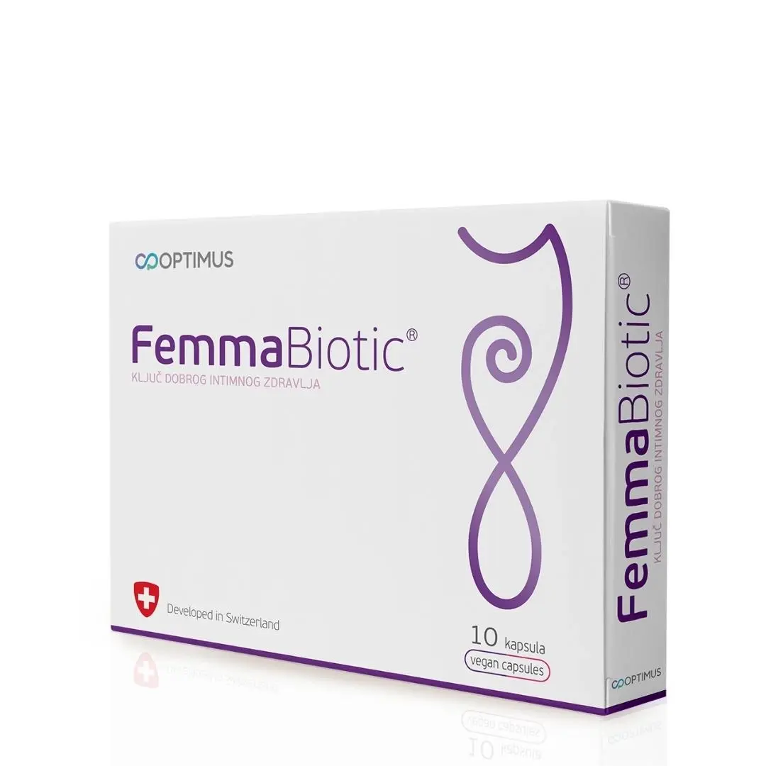 OPTIMUS Vaginalni probiotik FemmaBiotic 10/1