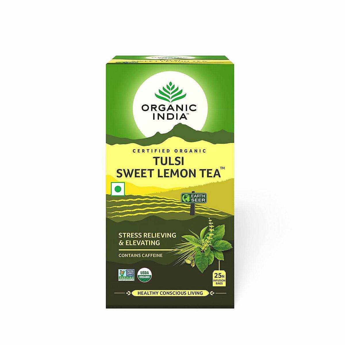 ORGANIC INDIA Organski čaj za imunitet Tulsi sweet lemon tea