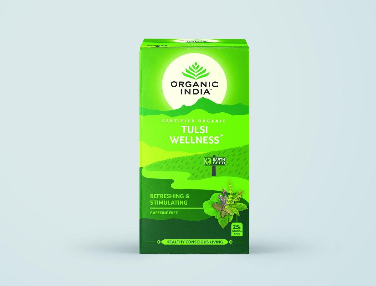 ORGANIC INDIA Organski čaj za oslobađanje stresaTulsi wellness