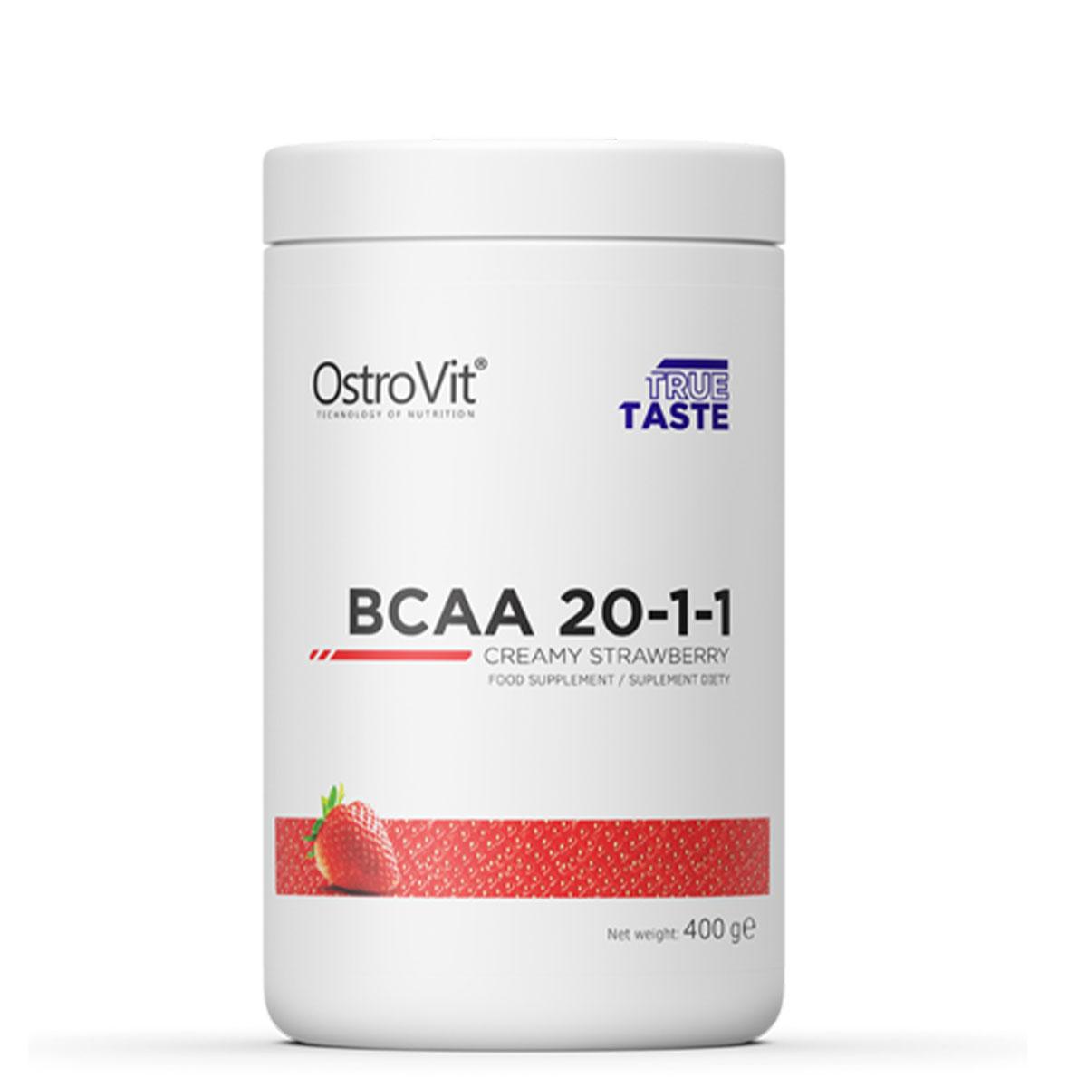 OSTRO VIT Aminokiseline BCAA 20-1-1 Jagoda 400g