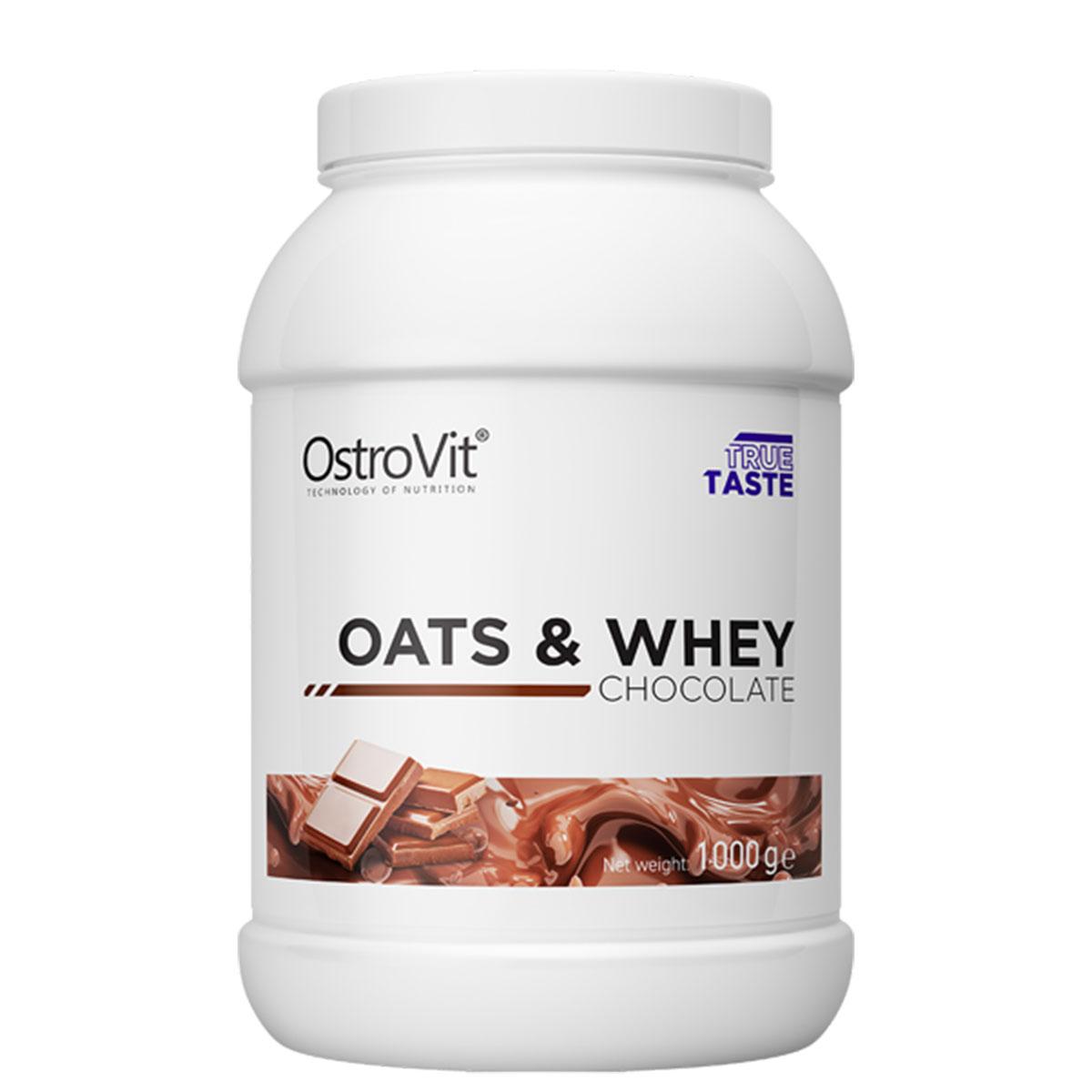 Selected image for OSTRO VIT Kombinacija ovsenih pahuljica i proteina surutke Oats & Whey Čokolada 1kg