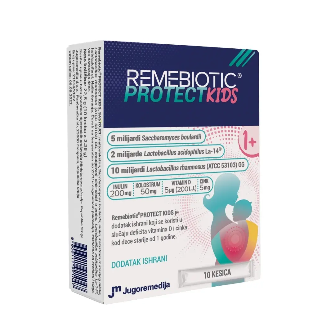 Selected image for REMEBIOTIC® PROTECT Kids 10 Kesica