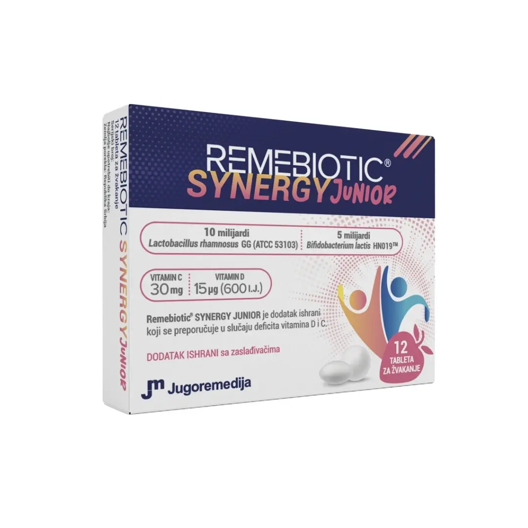 Selected image for REMEBIOTIC® SYNERGY Junior 12 Tableta za Žvakanje