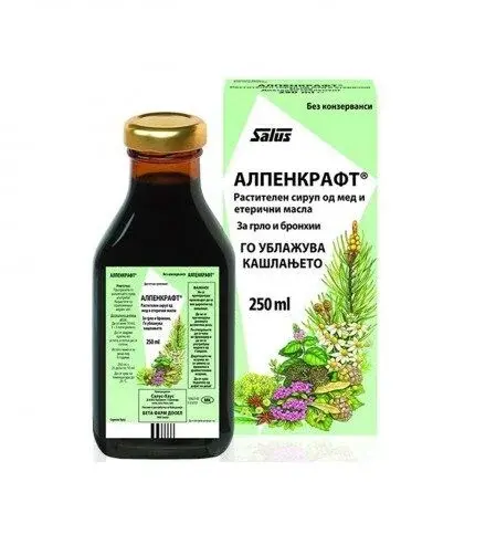 Selected image for SALUS Alpenkraft sirup 250ml