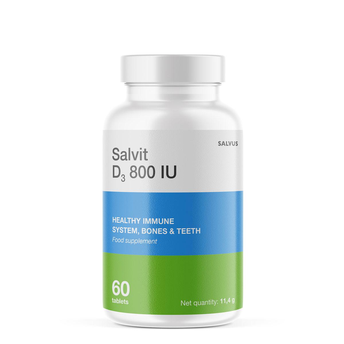 SALVIT Vitamin D3 800 IU 60/1