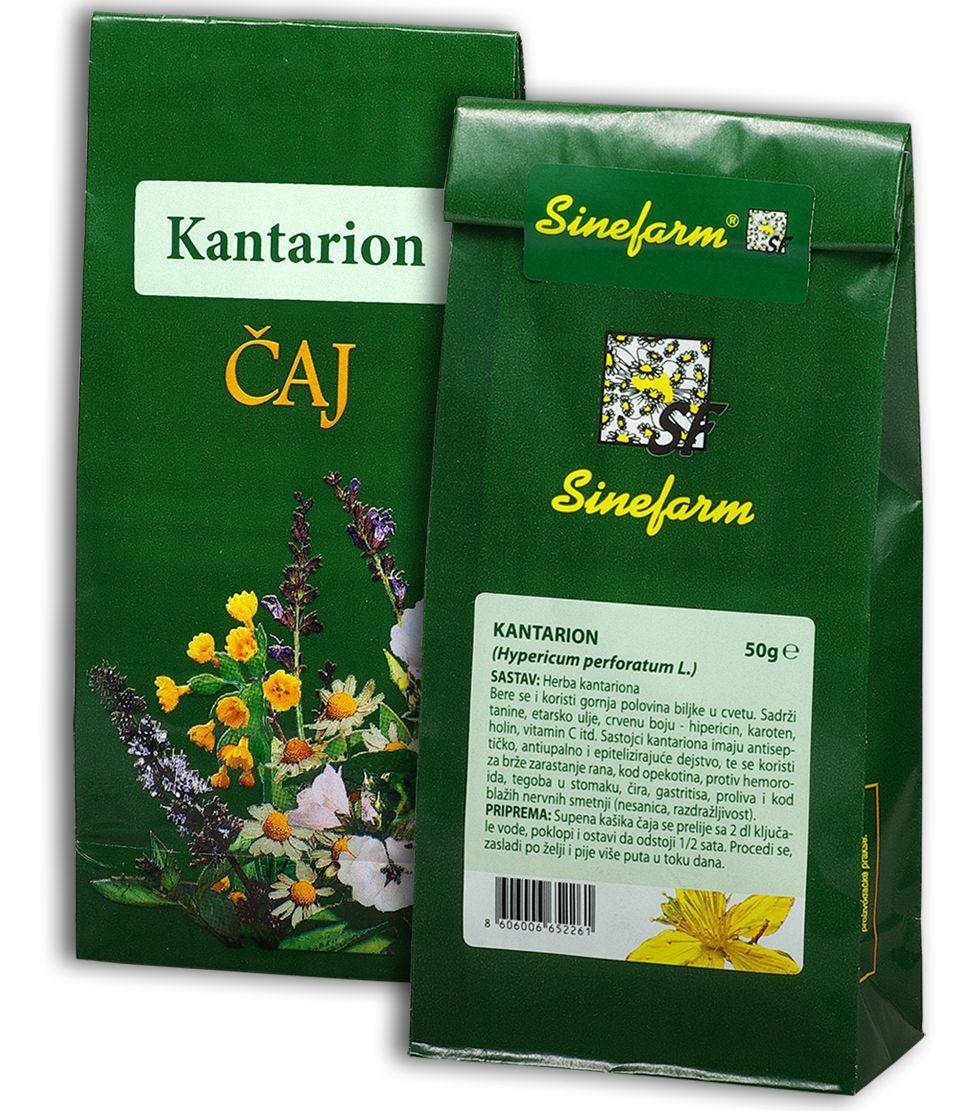 SINEFARM Čaj od kantariona 50 g