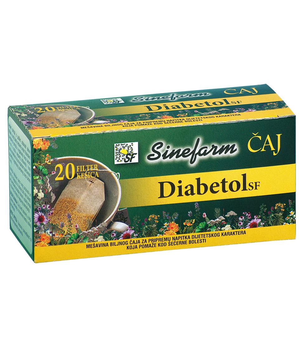 Selected image for SINEFARM Čaj protiv šećerne bolesti Diabetol 30 g