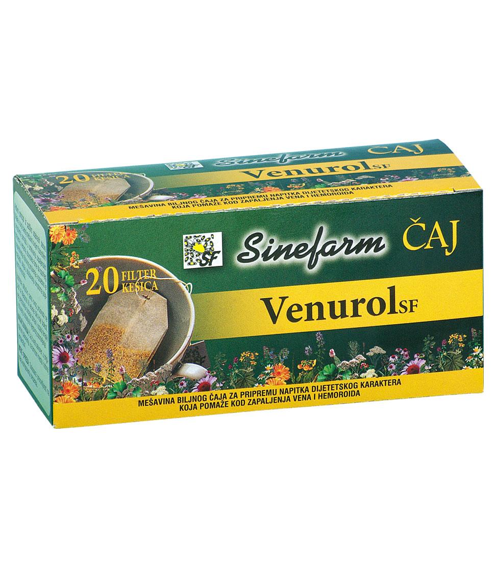 SINEFARM Čaj protiv zapaljenja vena Venurol 30 g