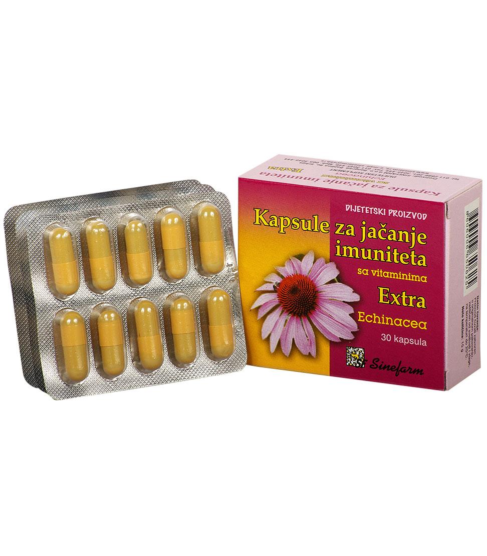 SINEFARM Kapsule za jačanje imuniteta sa vitaminima EXTRA 30/1