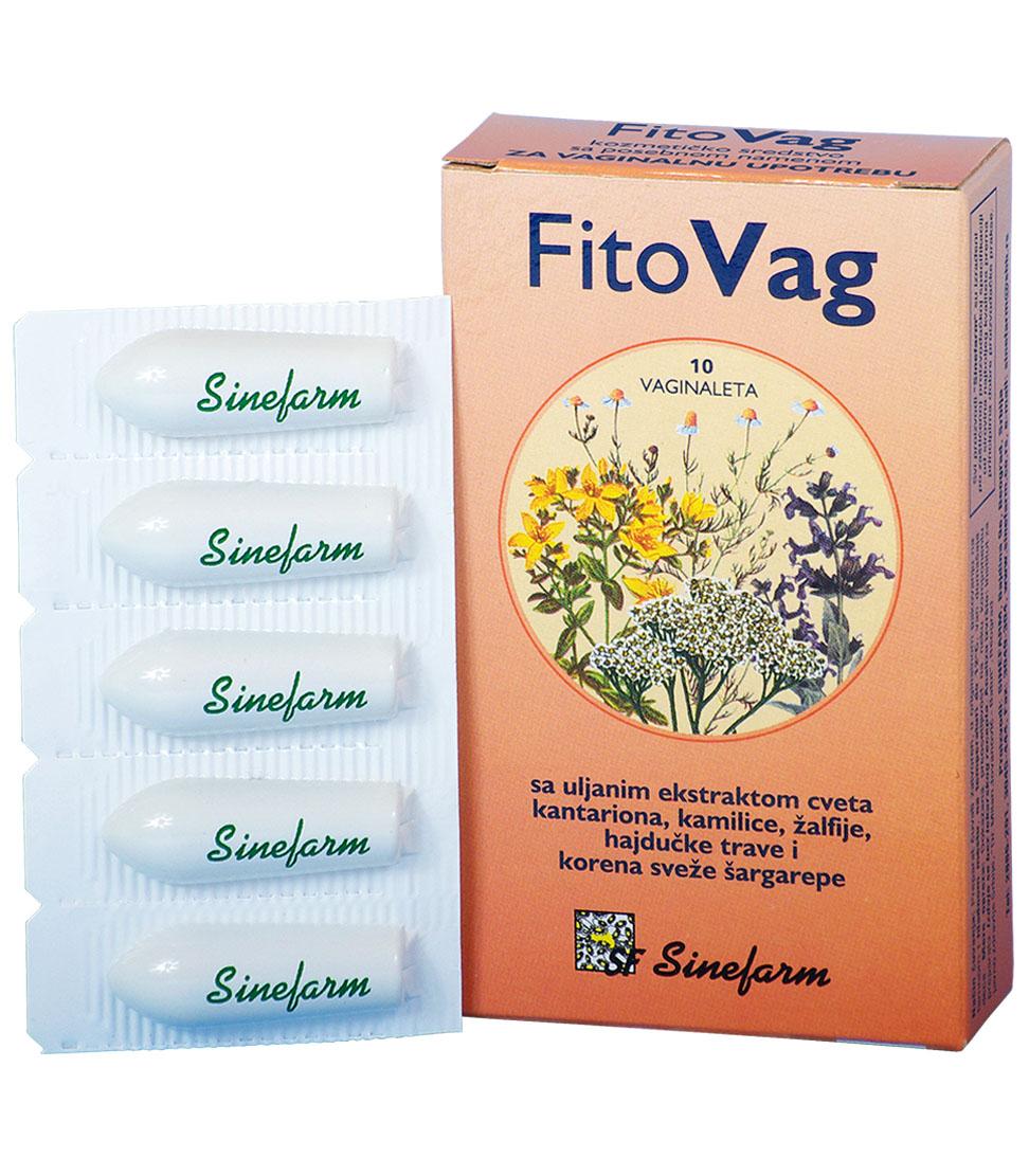 SINEFARM Vaginalete sa ekstraktom lekovitog bilja FitoVag A10