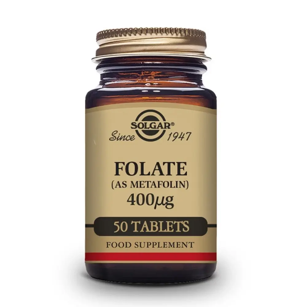 Selected image for SOLGAR Folat Metafolin 400 mcg 50 tableta