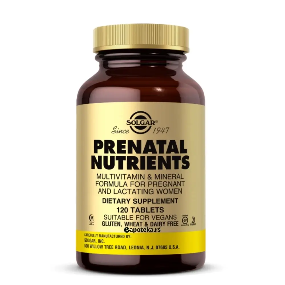 SOLGAR Prenatal tablete 120