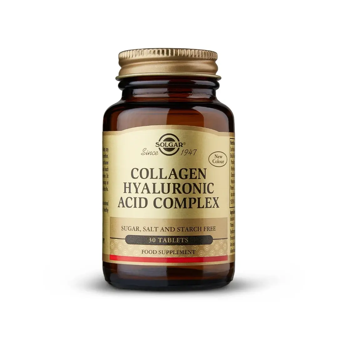 SOLGAR Tablete kolagena Collagen Hyaluronic Acid Complex 30