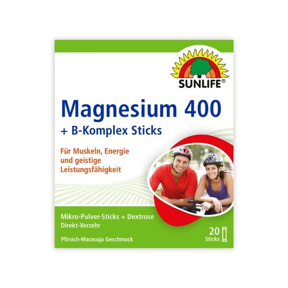 Selected image for SUNLIFE Magnezijum 400 + B Kompleks 20/1