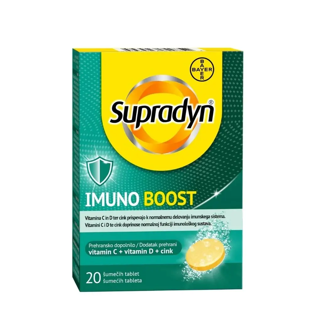 Selected image for SUPRADYN® IMUNO BOOST 20 Šumećih Tableta