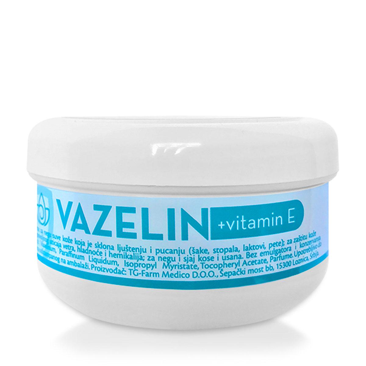 TG-FARM MEDICO Vazelin + Vitamin E krema 200 ml