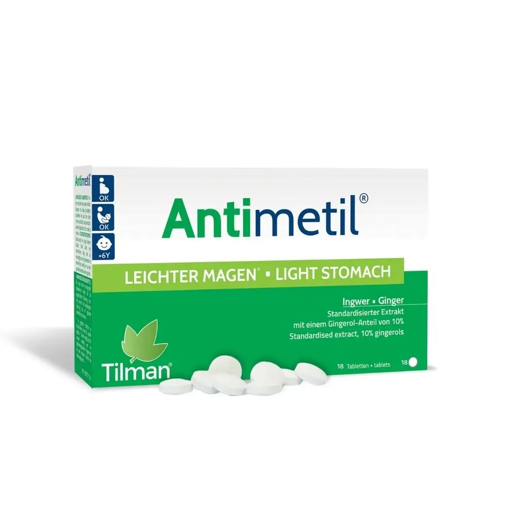 TILMAN Tablete protiv mučnine Antimetil A18