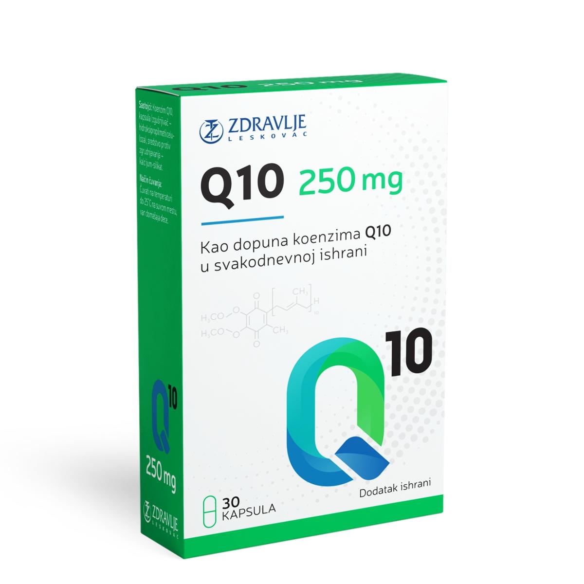 ZDRAVLJE Koenzim Q10 250 mg 30/1