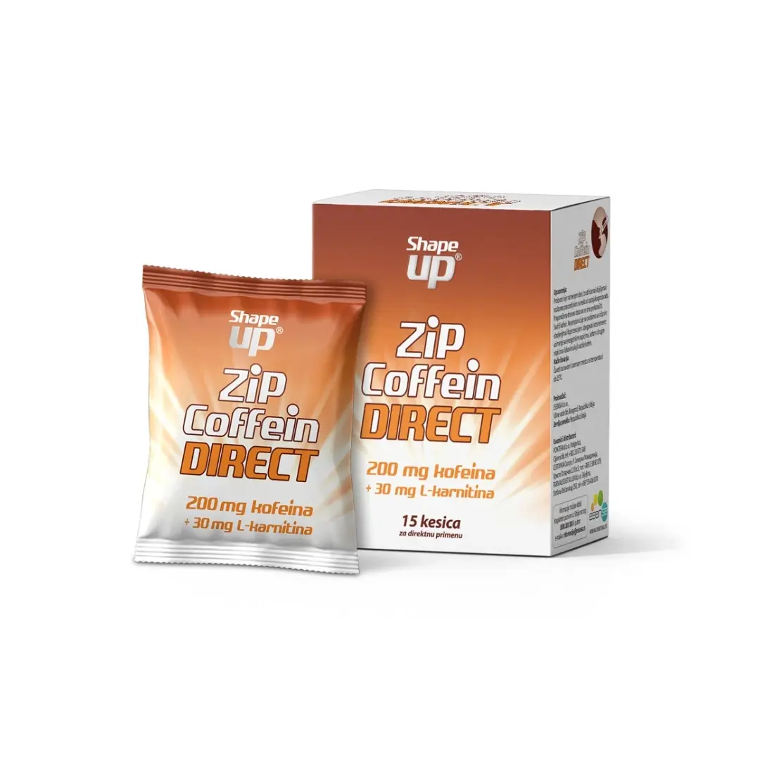 Selected image for Zip Coffein direct 200mg 15 kesica