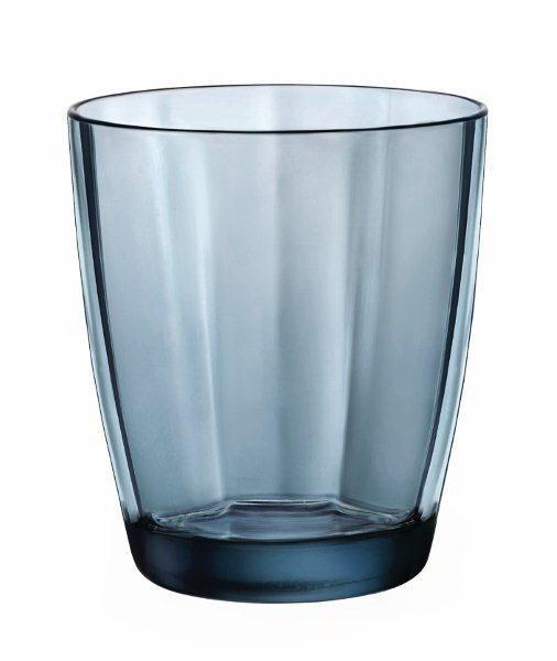Bormioli Luigi Pulsar aqua Čaša za vodu, 30cl, 3 komada, Plava