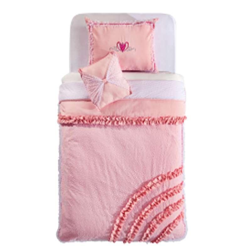 CILEK Prekrivač za dečiji krevet Rosa 135x230 cm roze